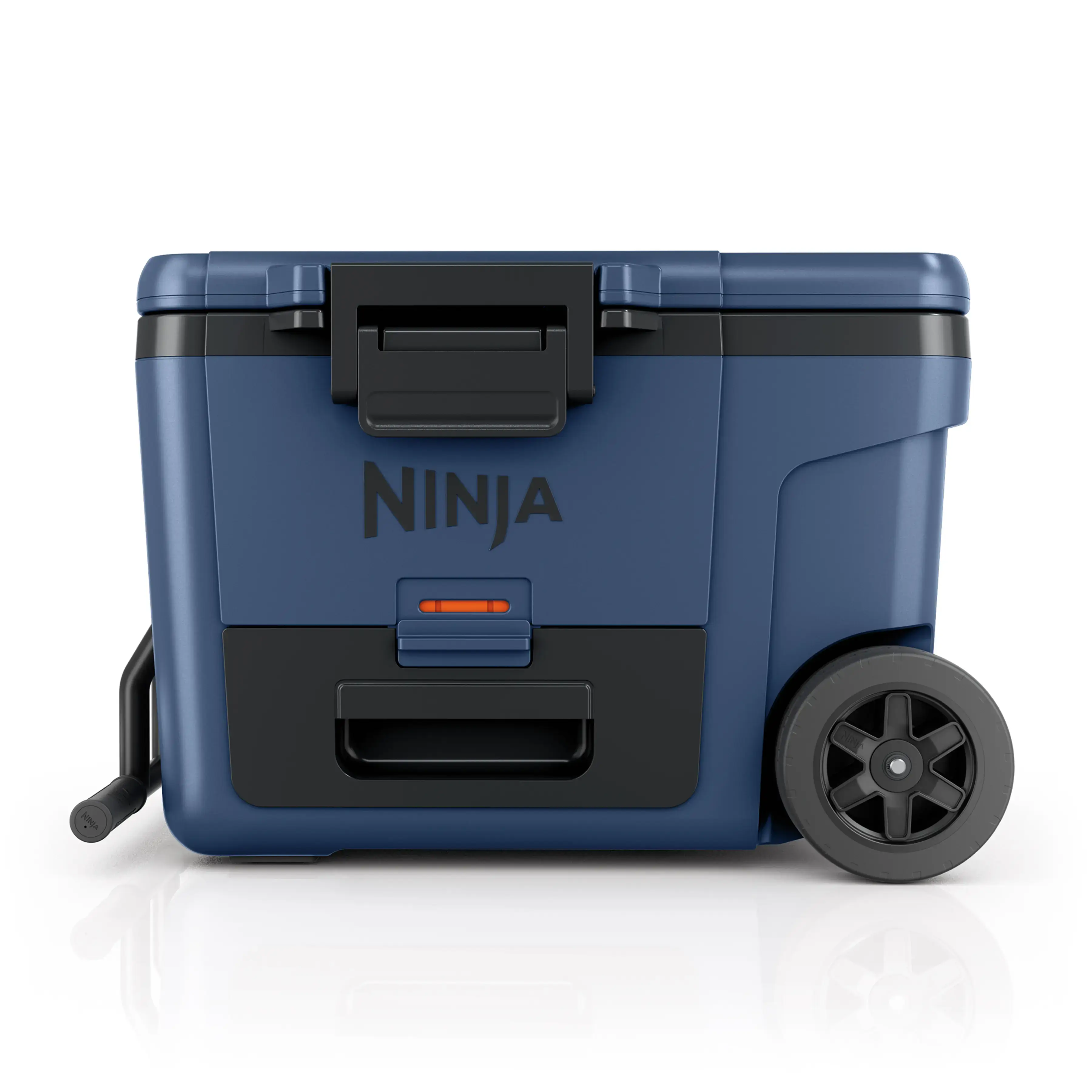 Portable for Outdoor Use 45qt Cooler with Wheels in Lakeshore Blue
