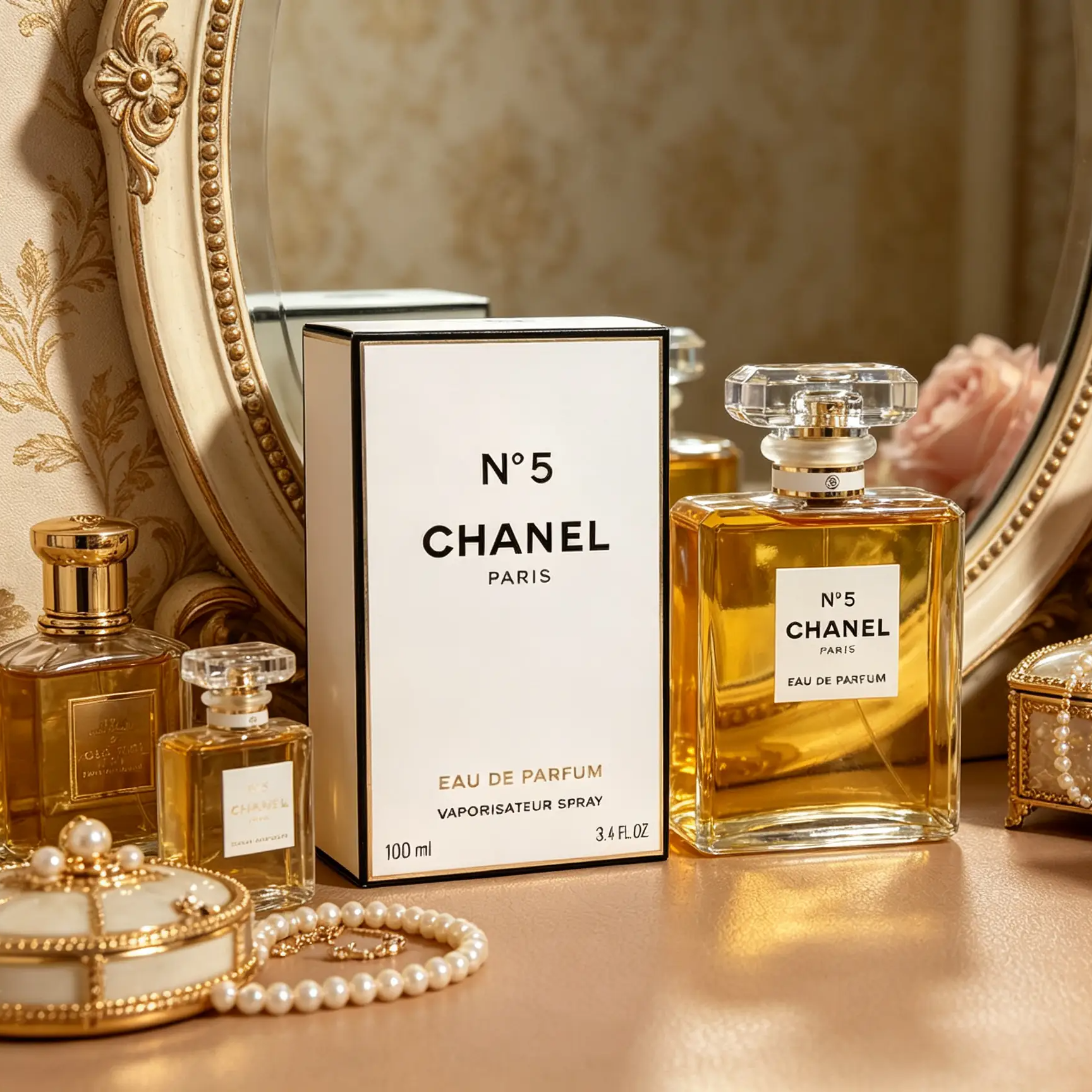 CHANEL N°5 Perfume Collection 50ml/100ml - Timeless Classic Floral Fragrance for Women