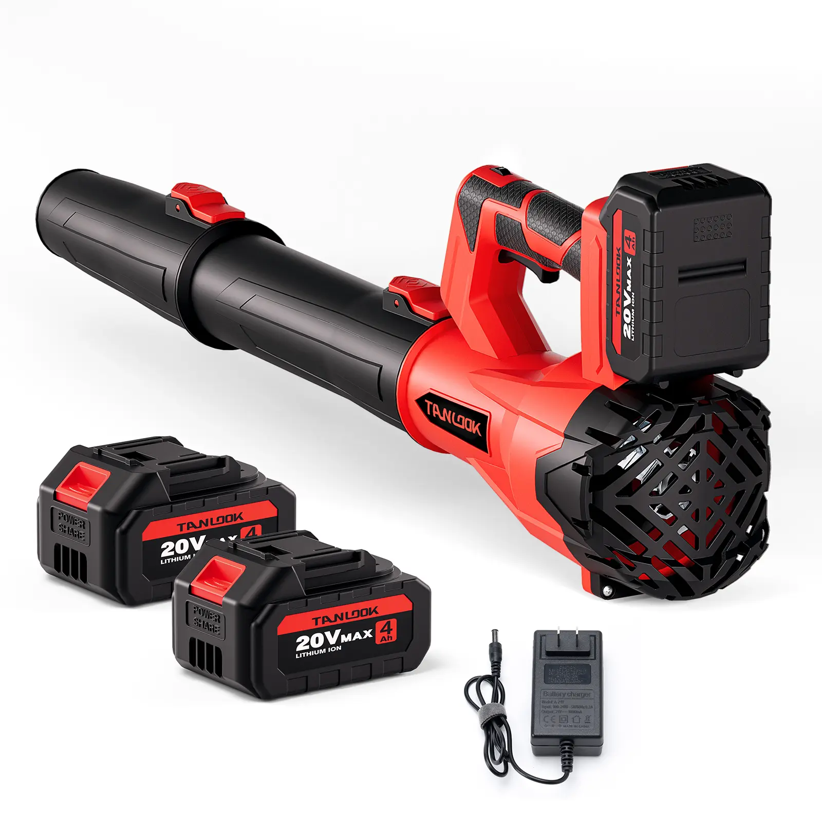 Cordless Leaf Blower - 580CFM, 160MPH, Lightweight