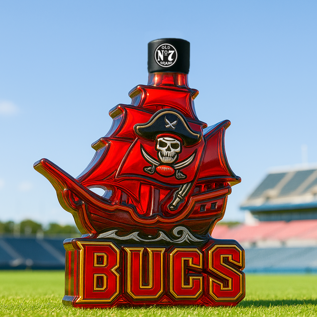 BUCS Limited Edition Whiskey Bottle