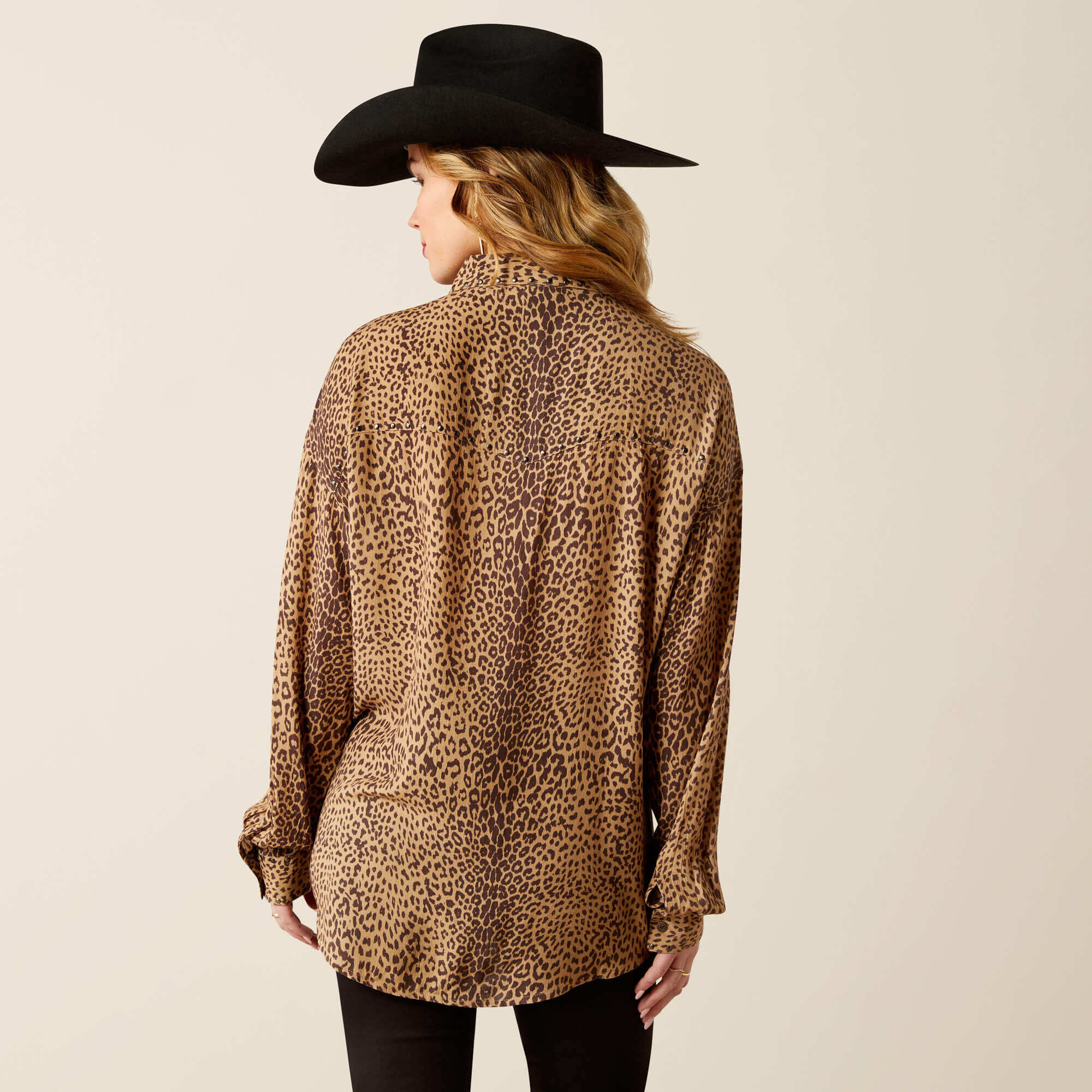 Relaxed Leopard Shirt