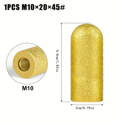 ⚡🛠️ Polishing and Grinding Heads - Rust-Resistant Arc Grinder