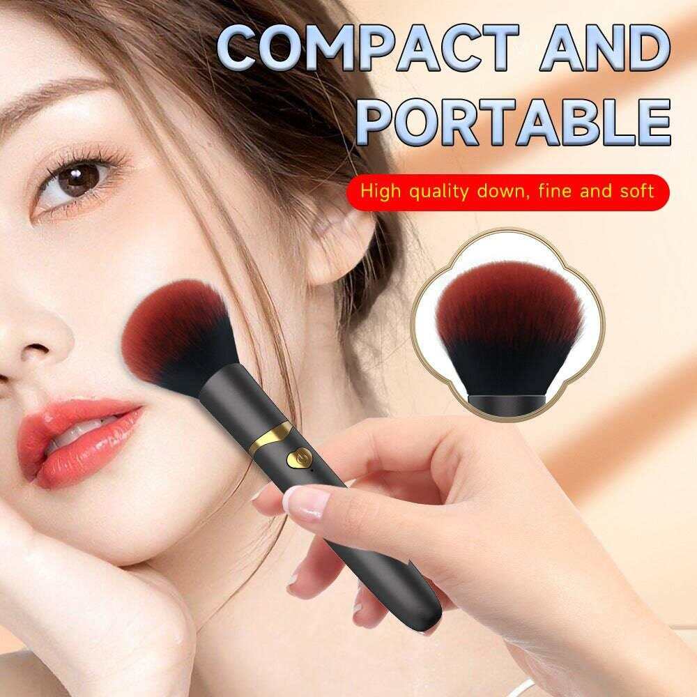 Passion Pulse Adult - Makeup Brush Vibrating Clitoral Vibrator Wand