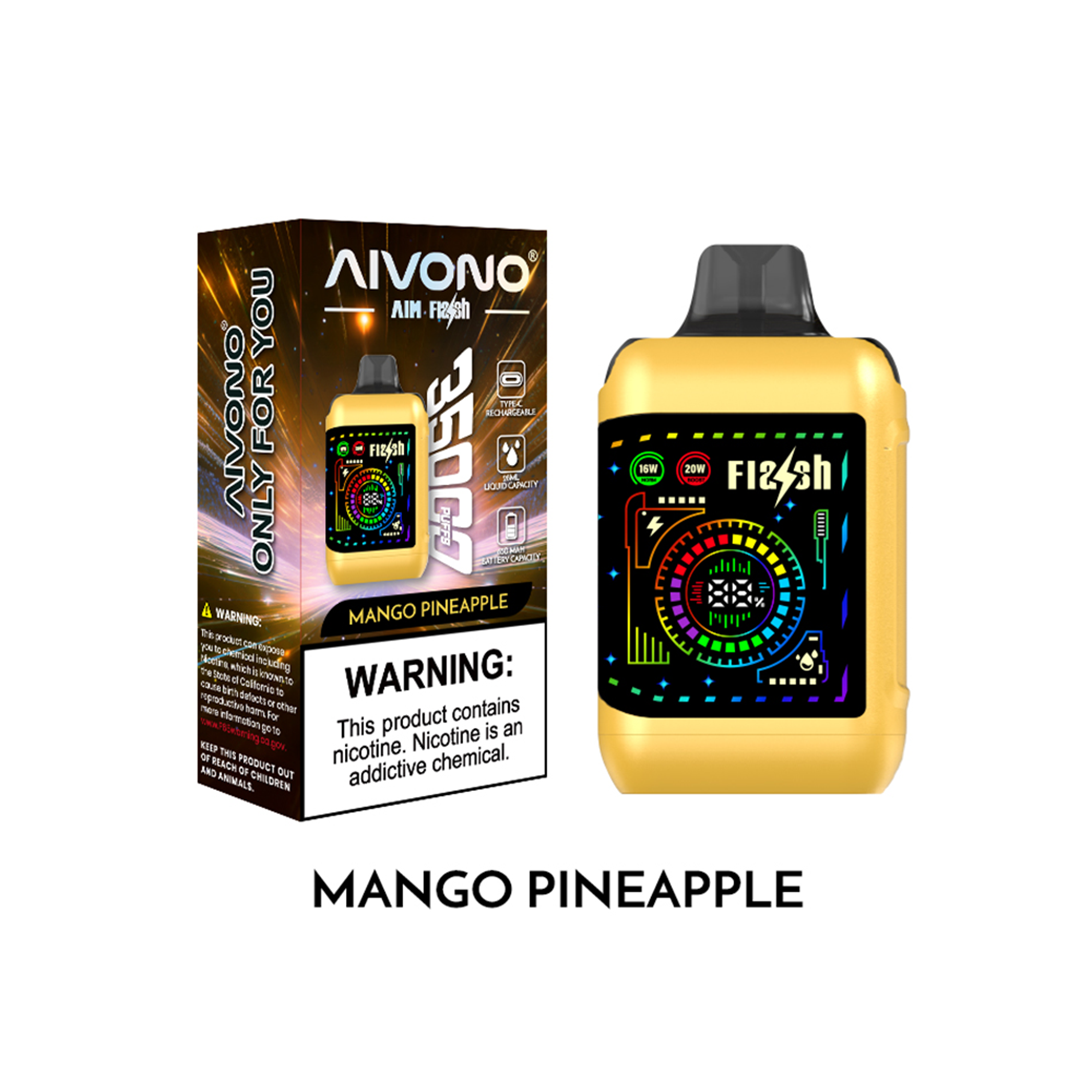 AIVONO FLASH 35000 Puffs Disposable Vape