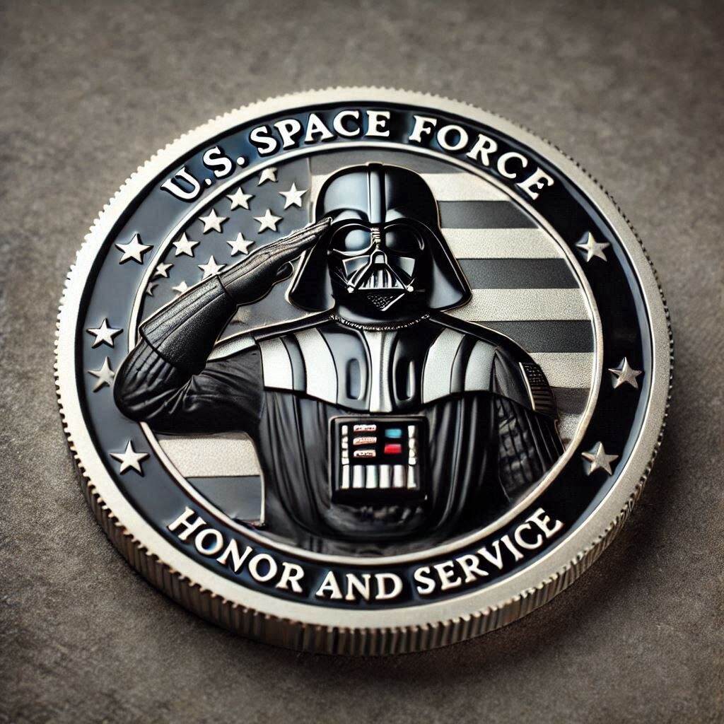 Veteran Tribute coin - Dark Warrior Edition