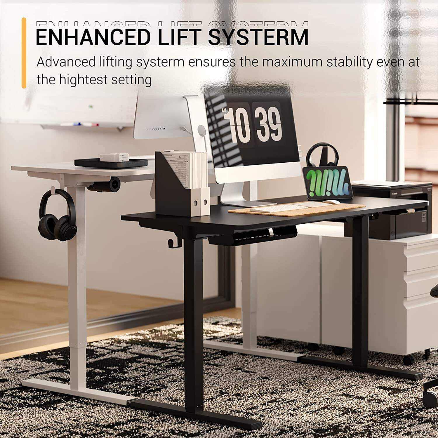 2024 New Electric Lift Computer Desk