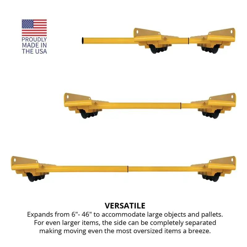 All-Terrain Heavy Duty Moving Dolly with Wheels for Appliance Transport