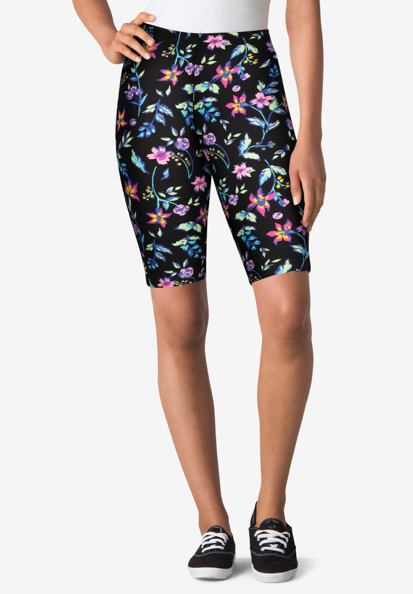 Stretch Cotton Bike Short