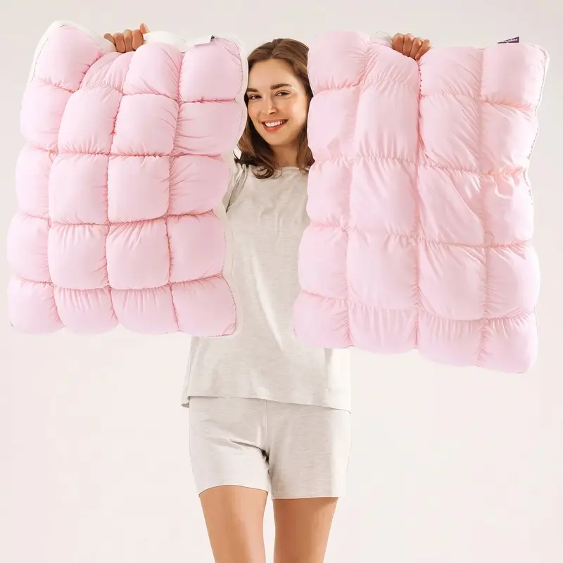 🔥Hot Sale 69% OFF✨Puff Pillow Ice Silk Bed Pillow