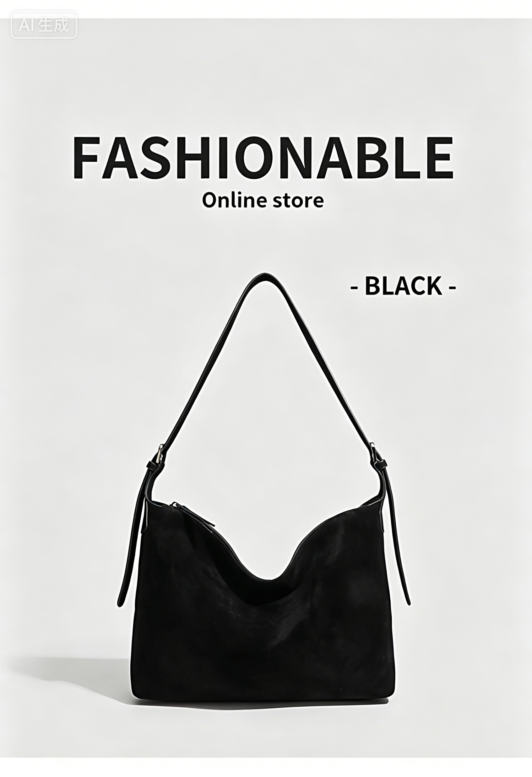 Fashionable handbag with classic design