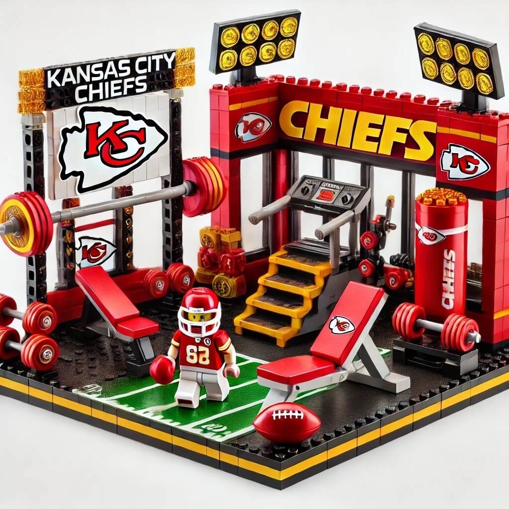 Football Team GYM Building Blocks