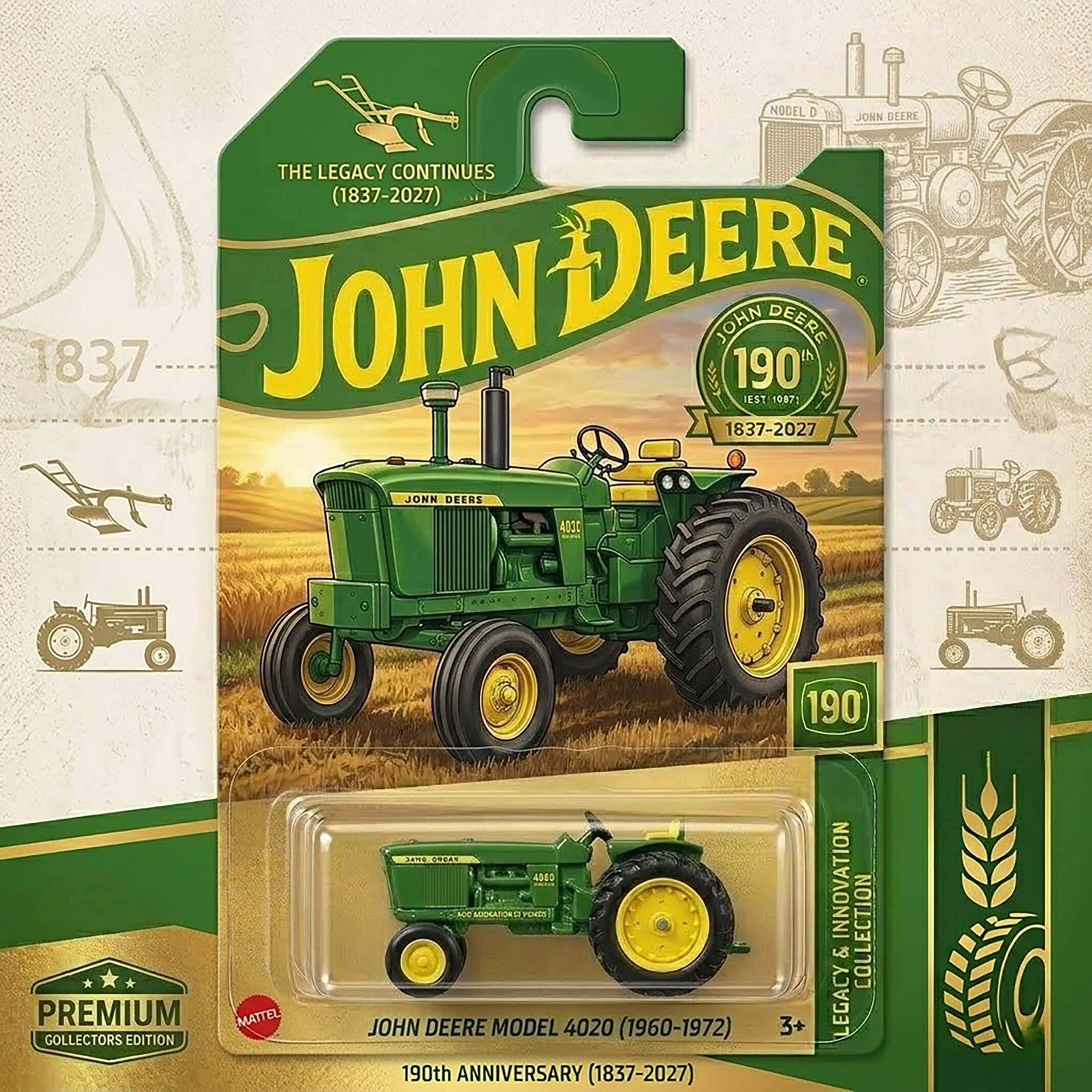 🚜John Deere 190th Anniversary Truck Toy