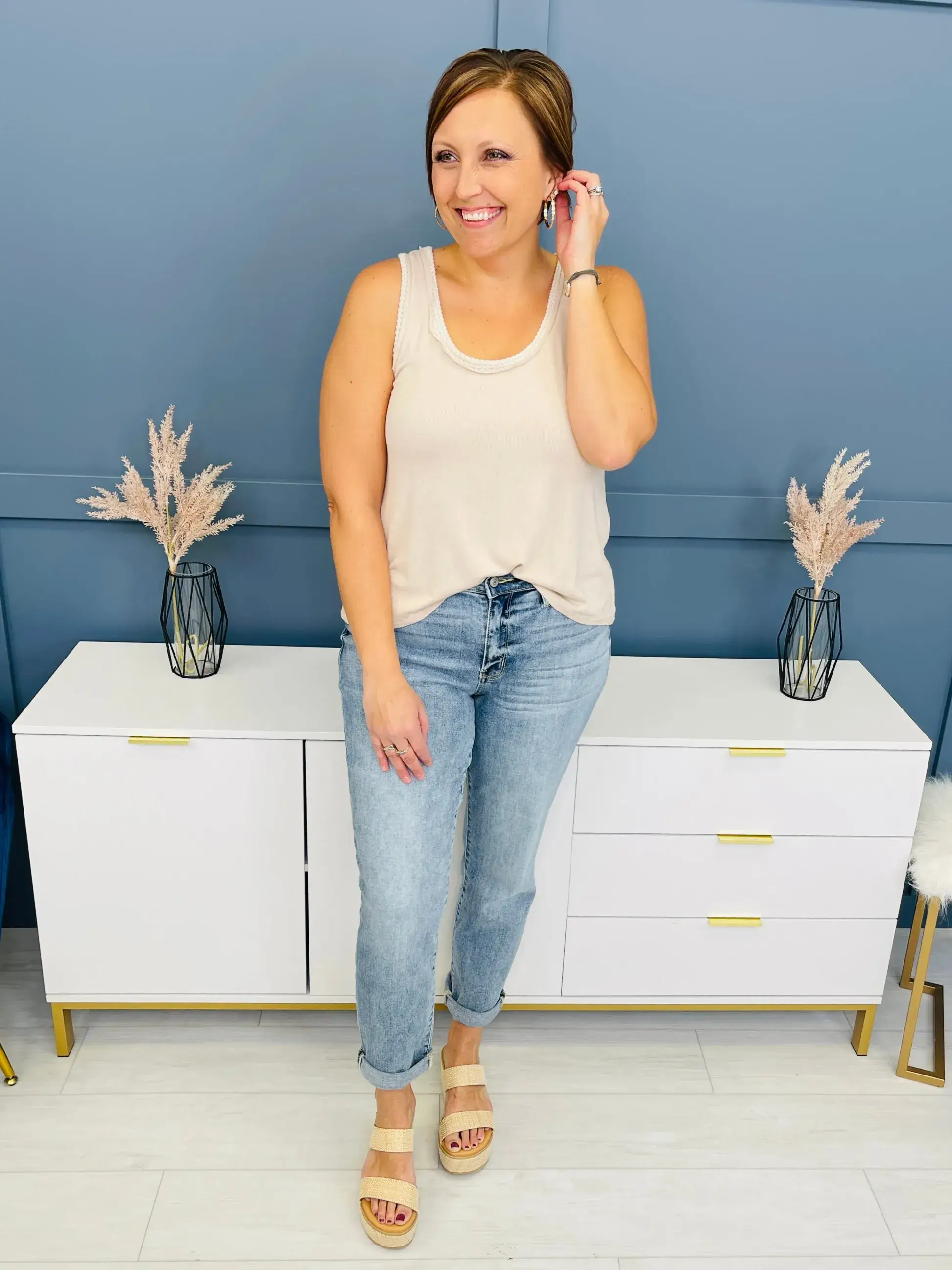 MARKDOWNS! Reg/Curvy The Bleach Boys Nondistressed Boyfriend Jeans--Multiple Washes!