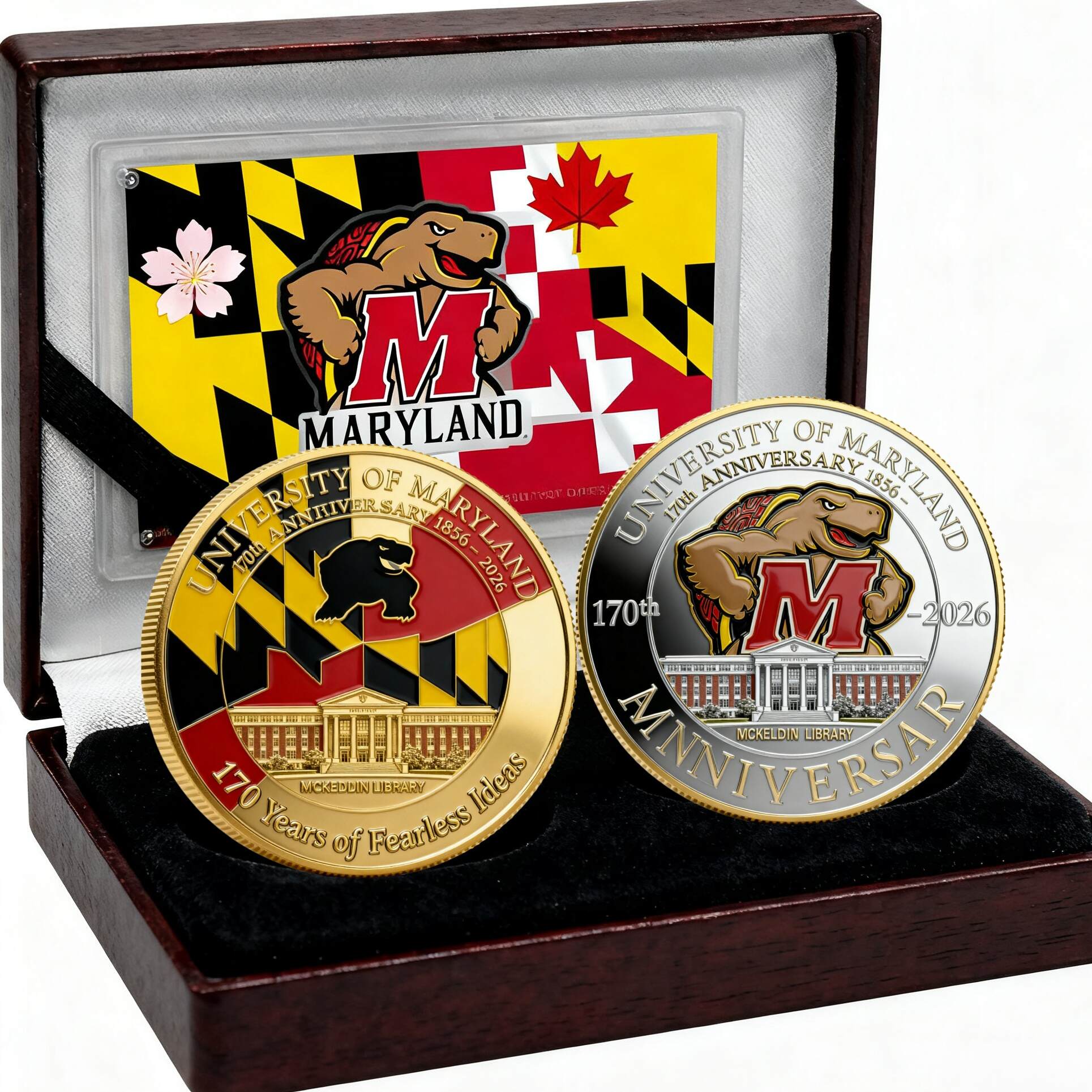 University of Maryland 170th Anniversary Coin