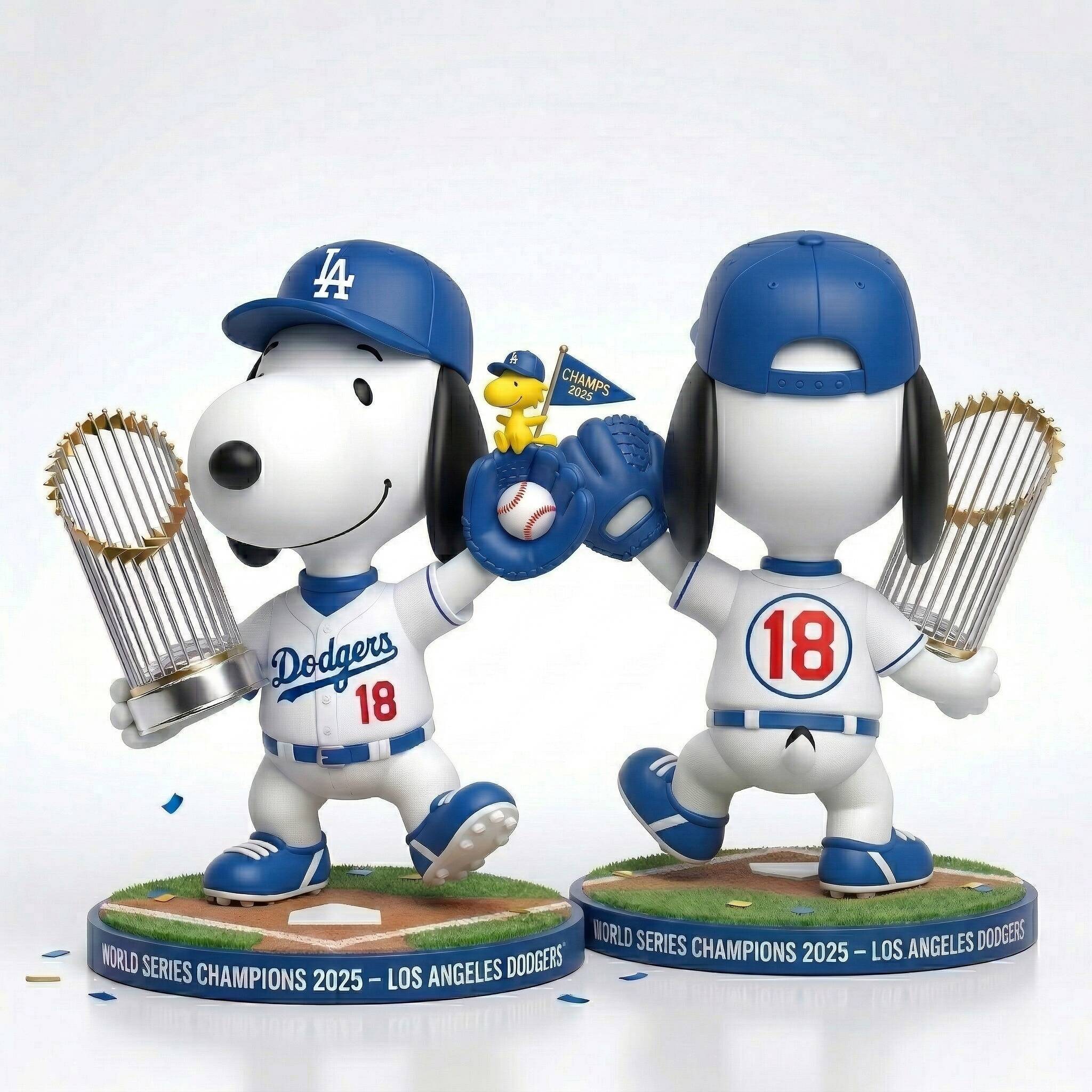 Snoopy Dodgers Champions Edition