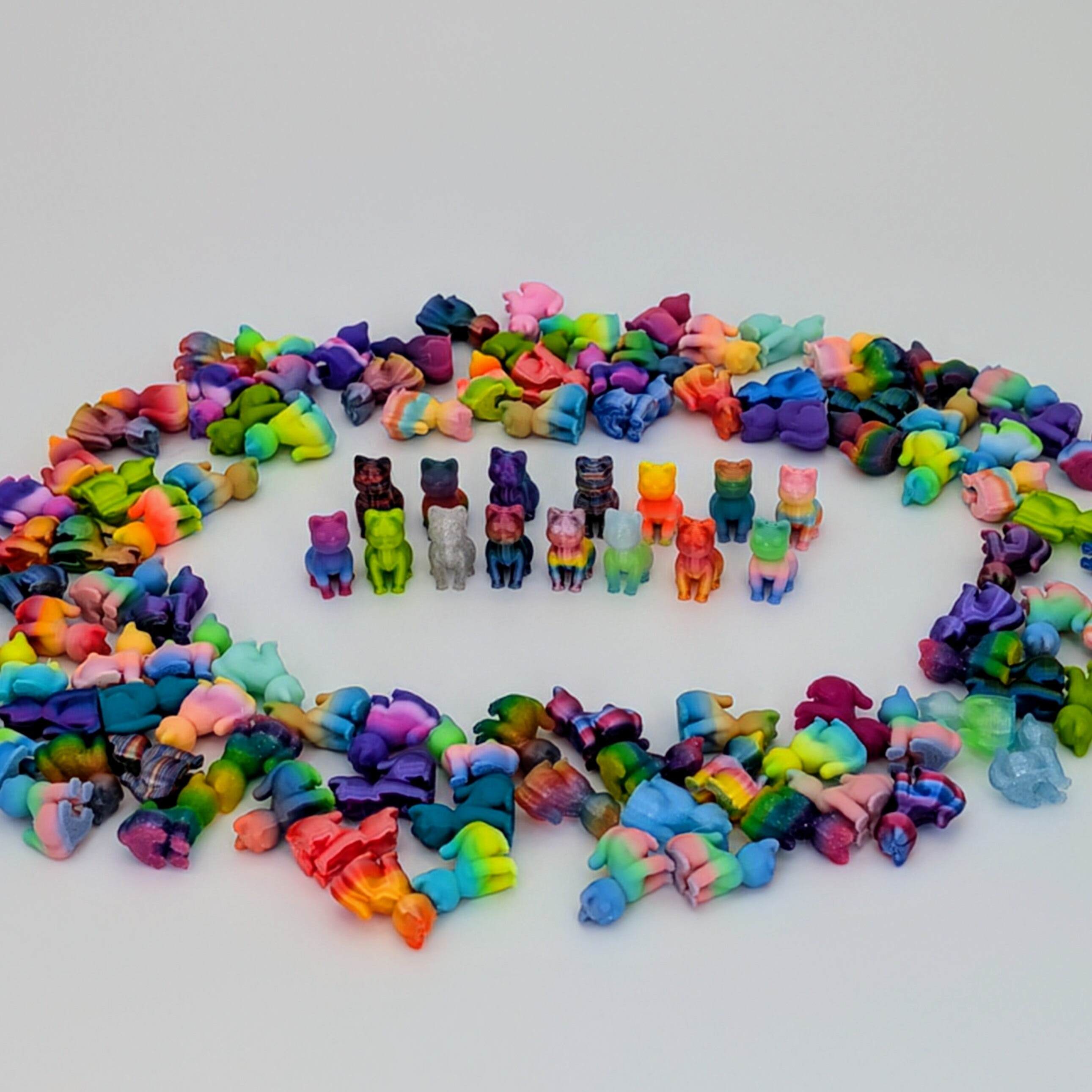 🐈Micro Cat Figurines🎄Christmas gift 🎁