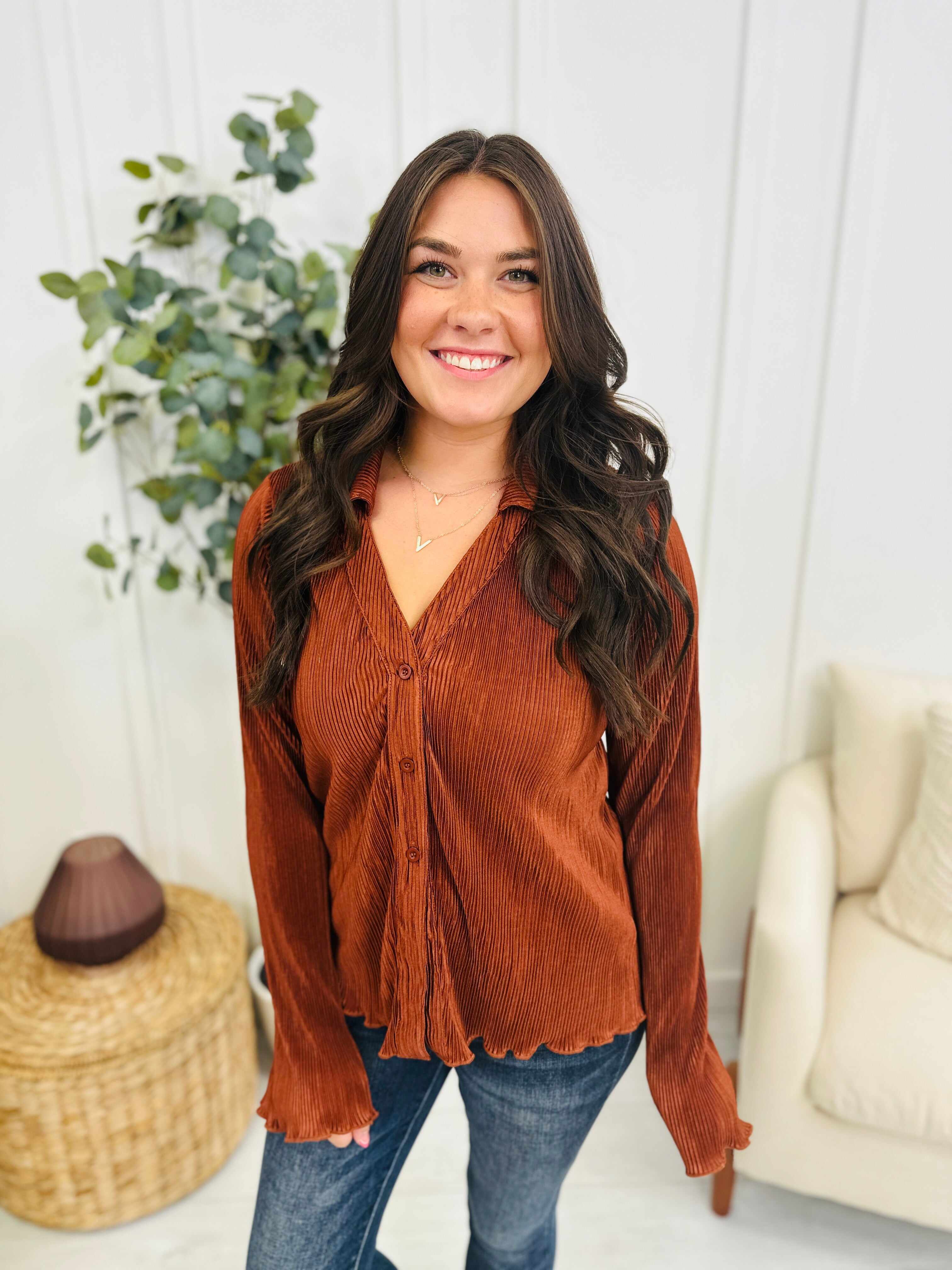 REG/CURVY Set My Heart At Ease Top- Multiple Colors!