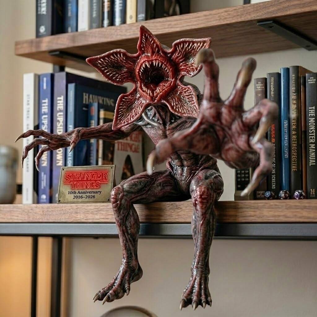 Demogorgon Shelf Collectible Set —Celebrating Stranger Things' 10th Anniversary