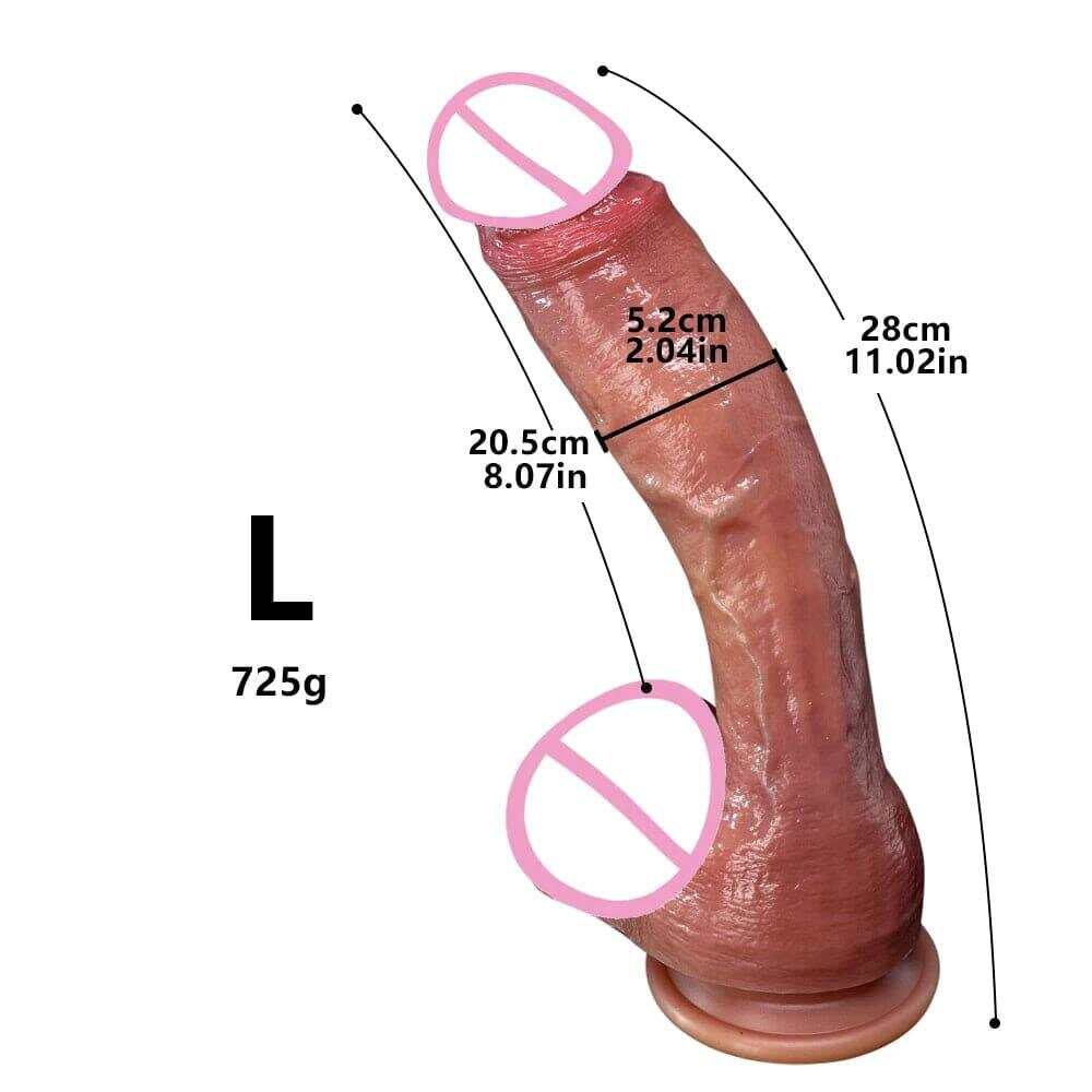 Super Long Realistic Silicone Dildo