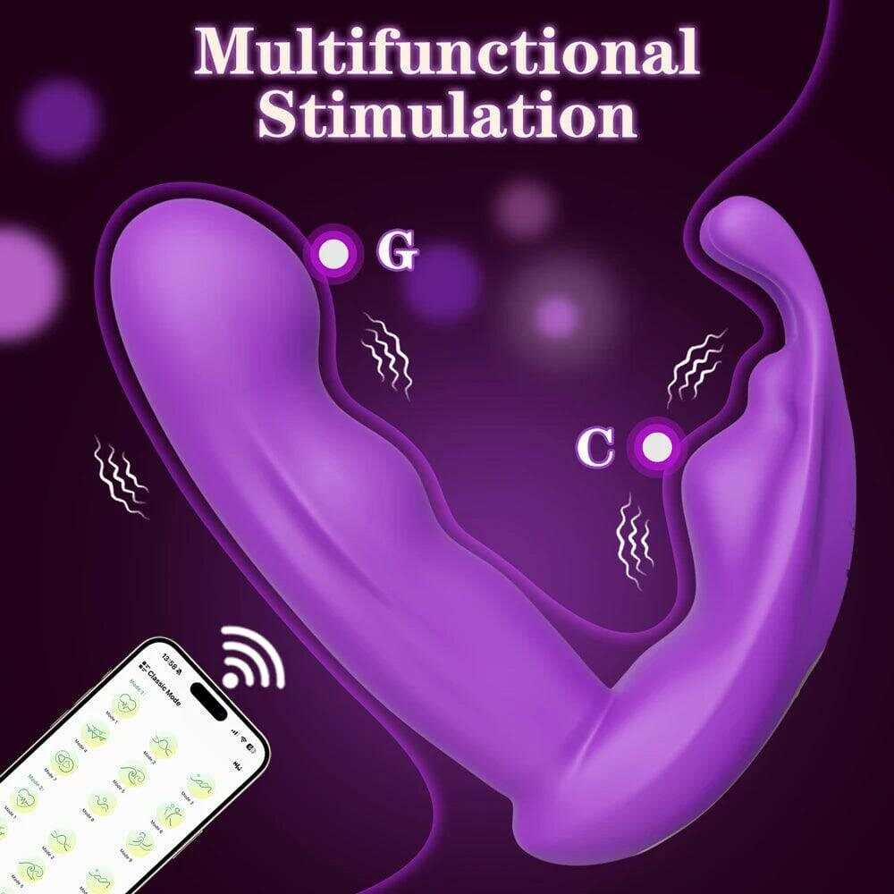 APP-Controlled Vibrator for Women – Clitoris & G-Spot Stimulator