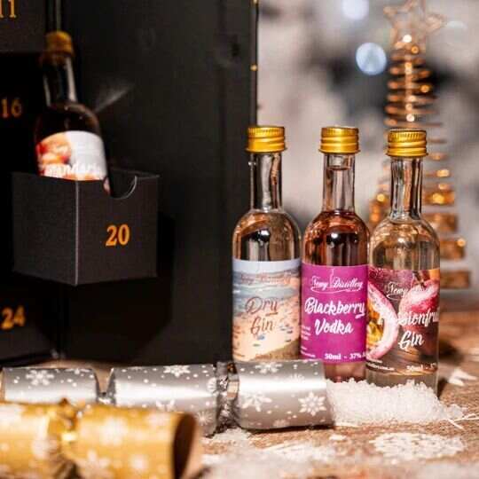 CHRISTMAS 2023 24 DAY GIN AND VODKA ADVENT CALENDAR - Aanythingby Clearance