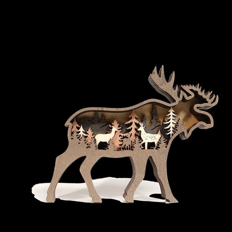 Last Day 49% OFF - Moose Carving Handcraft Gift