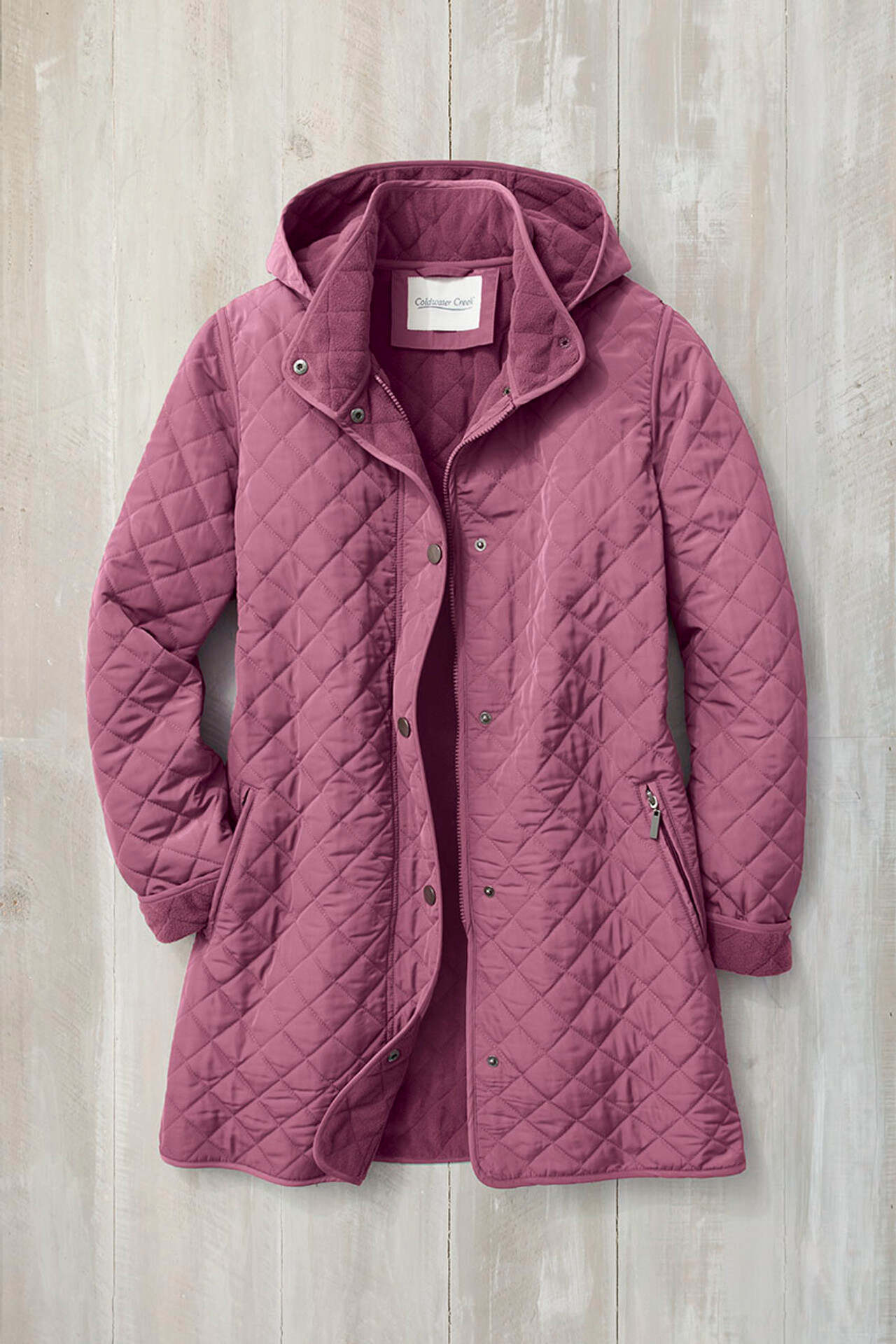 Quilted Car Coat