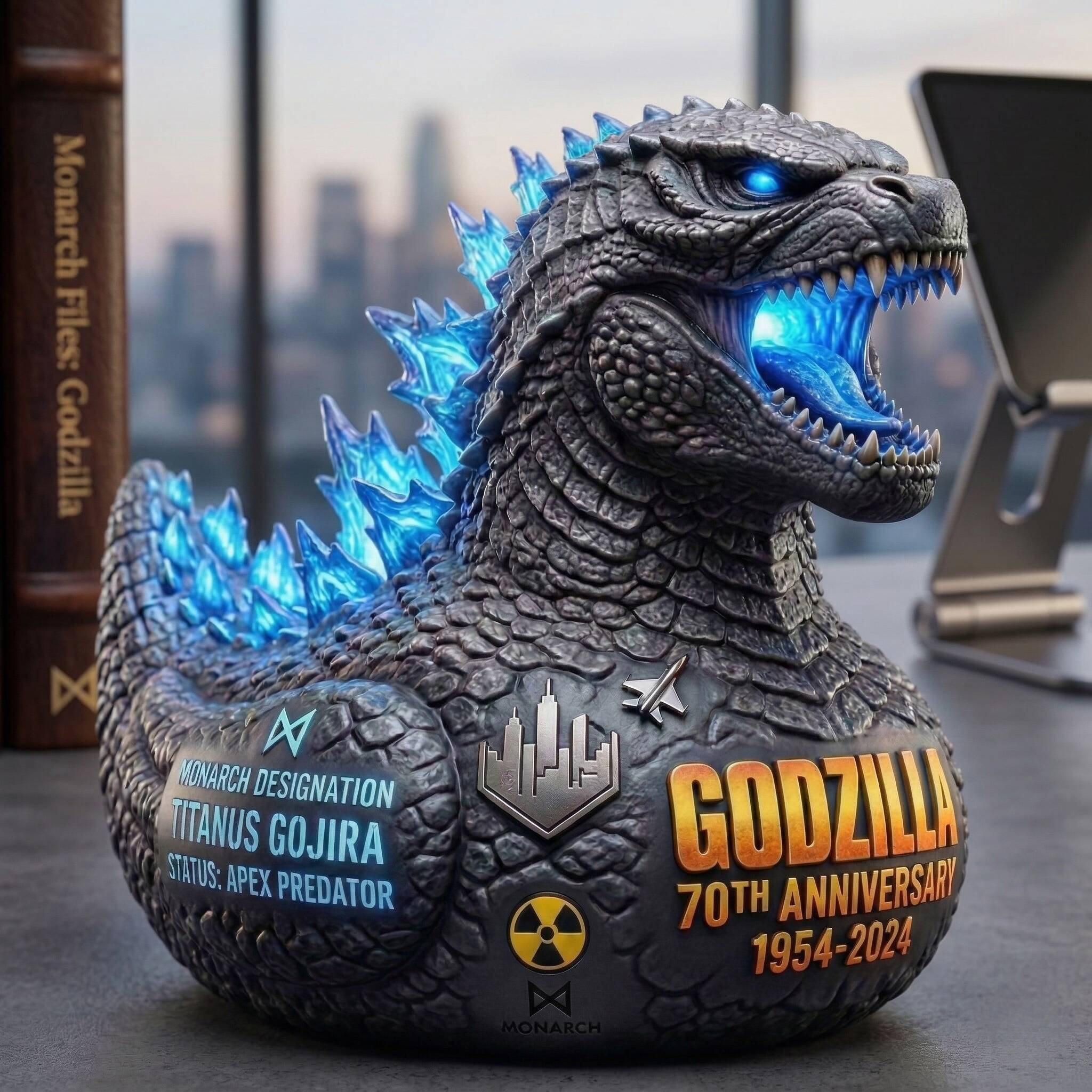 Godzilla 70th Anniversary Collectible Duck