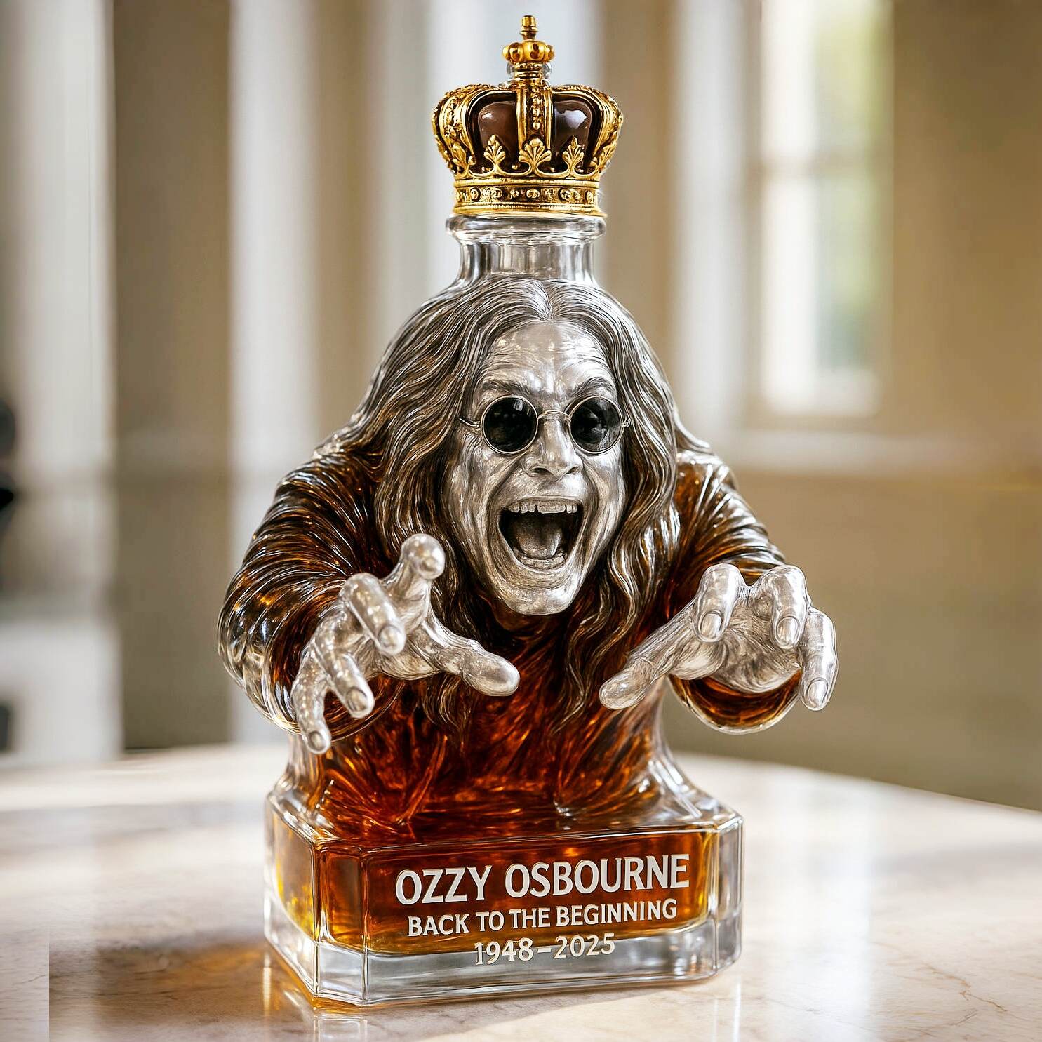 Ozzy Osbourne ·1948–2025 Whiskey Bottle
