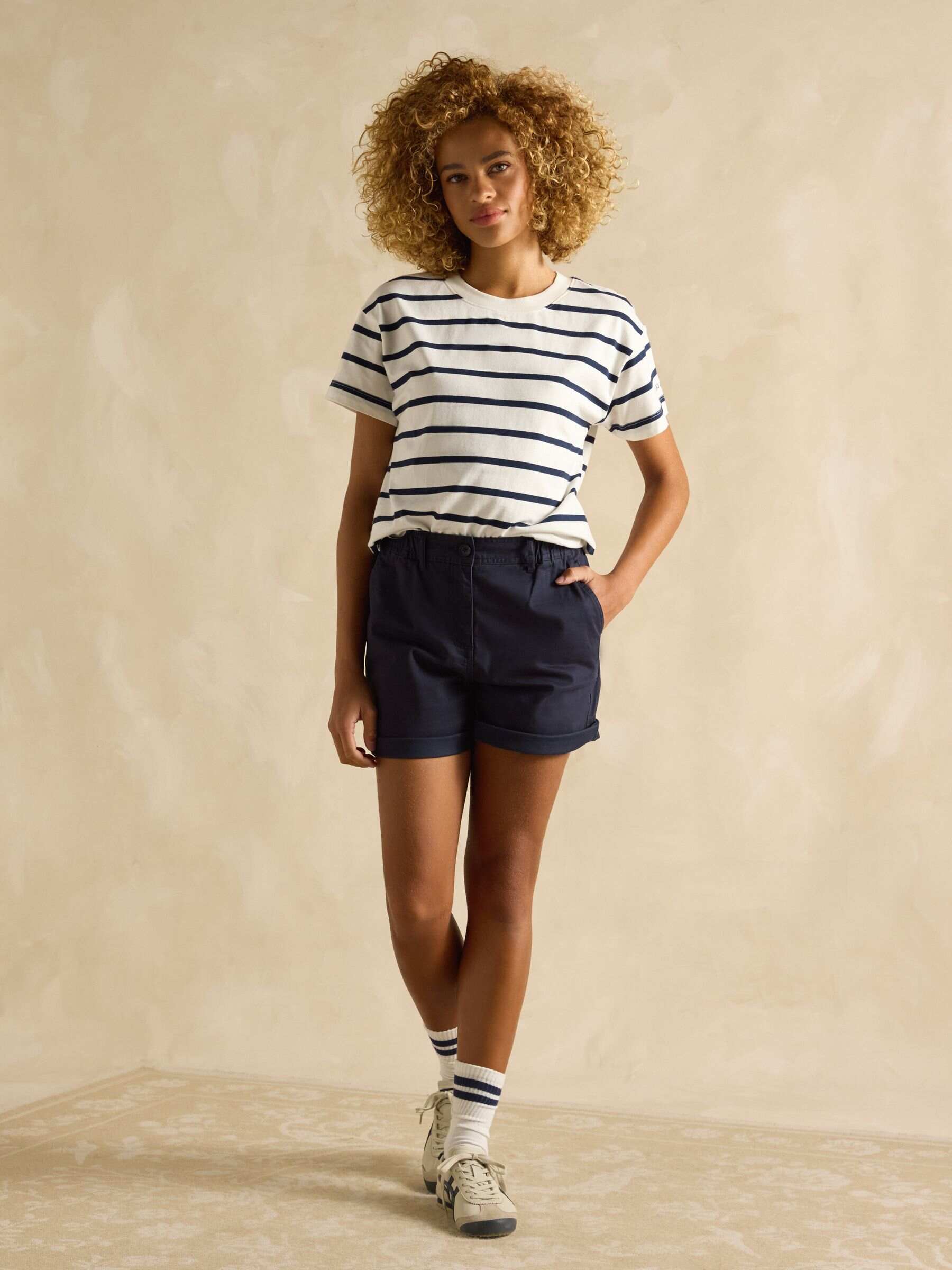 Chino Navy Shorts