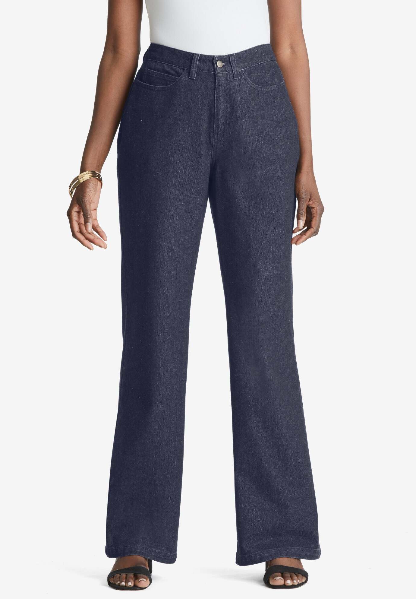 Classic Denim Wide Leg Jean