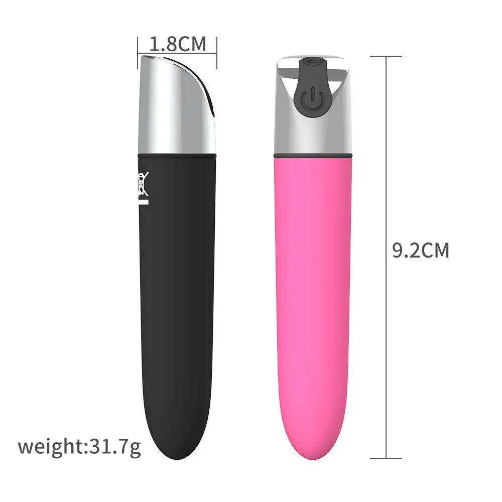 USB Charge Powerful Bullet Vibrator: Clitoral Stimulator for Women