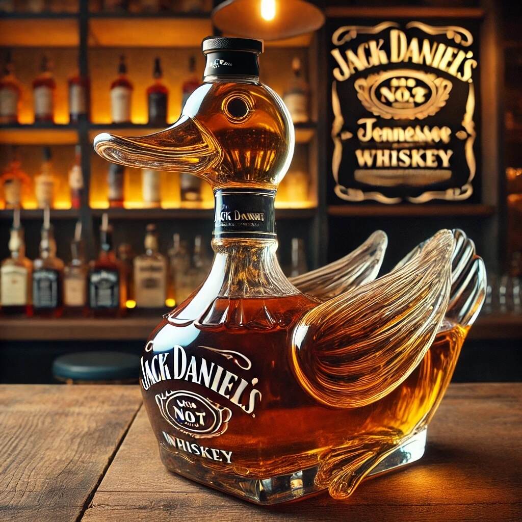 Mallard Whiskey Bottle