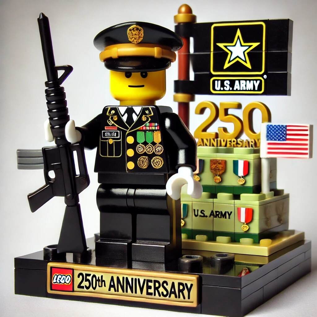 🎖️250th Anniversary Military Commemorative Building Blocks