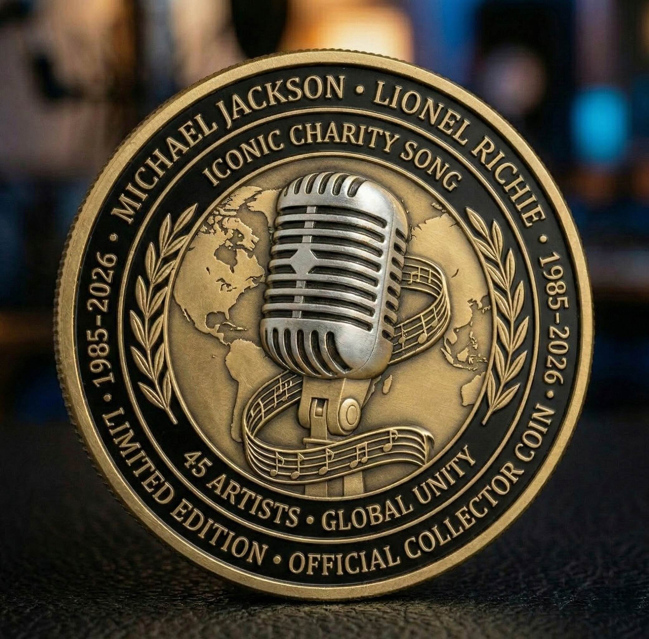 WE ARE THE WORLD 41st Anniversary Commemorative Coin