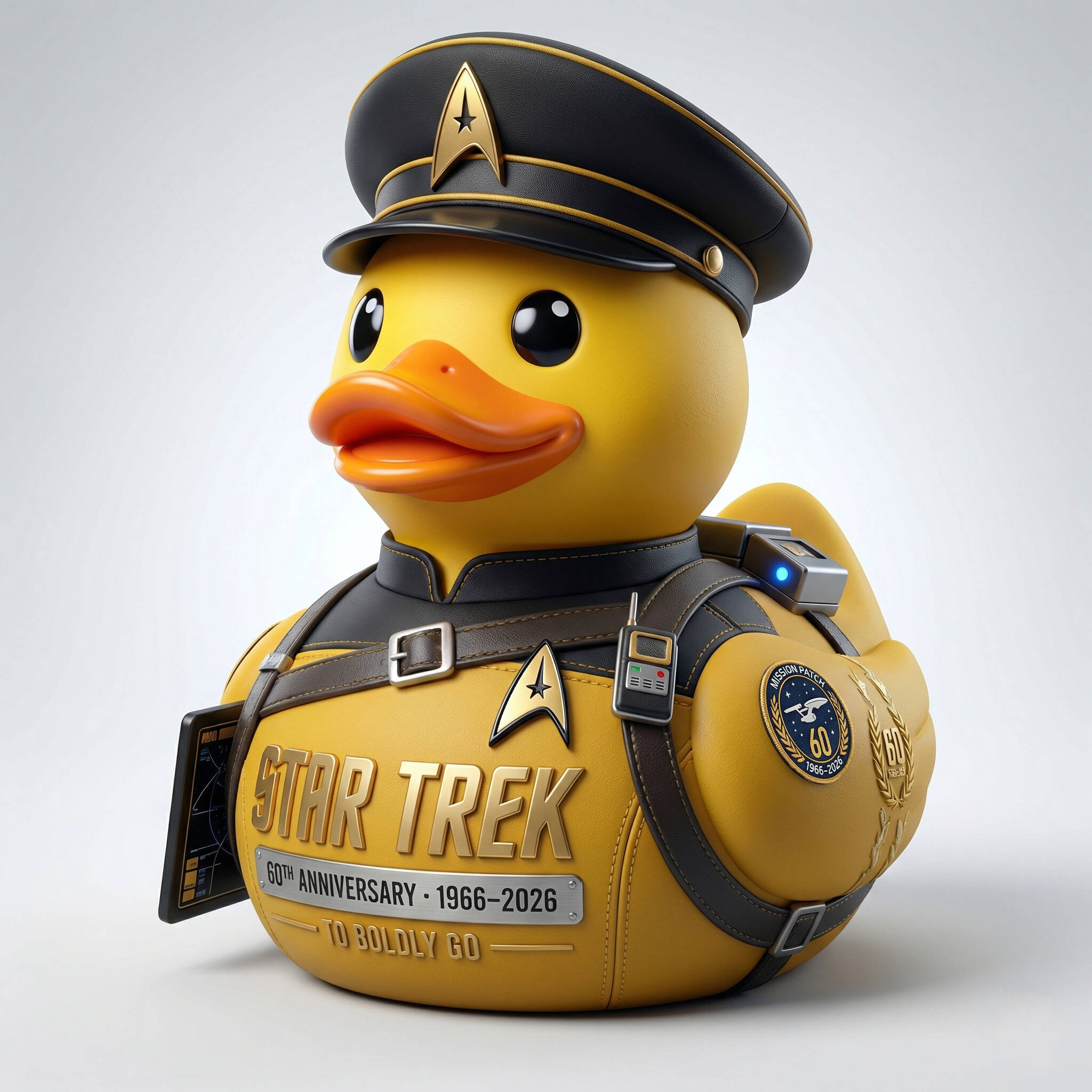 Star Trek 60th Anniversary Command Duck