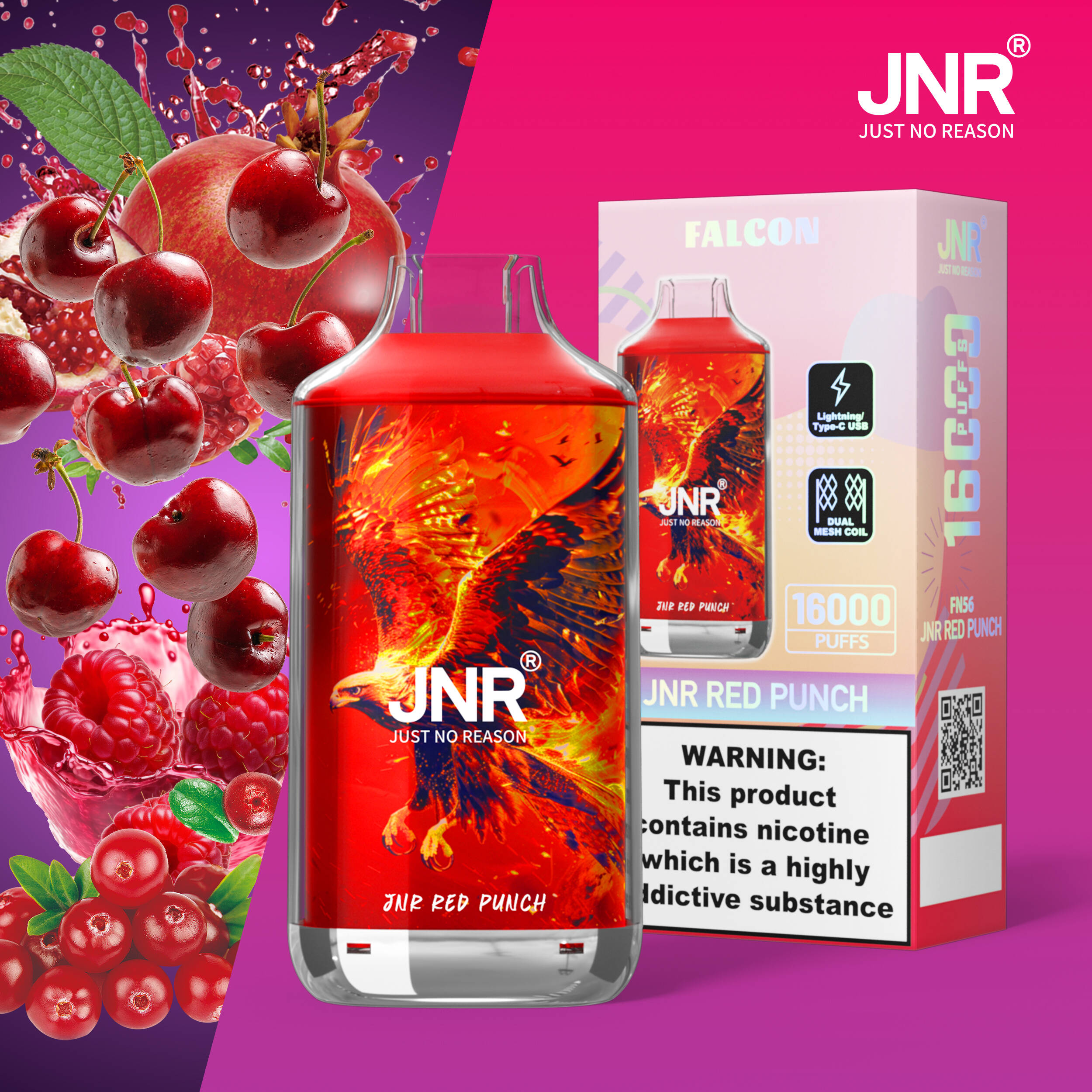JNR Falcon 16000 Puffs -Disposable Vape