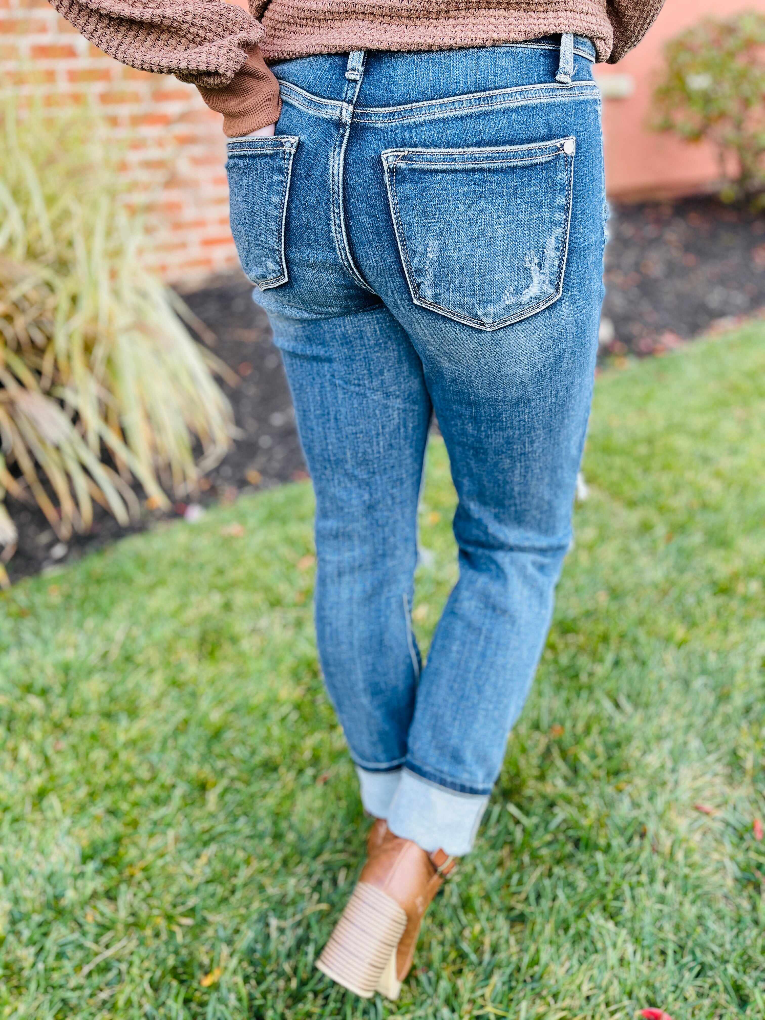 Plus/Reg Now Or Never Mid-Rise Boyfriend Jeans