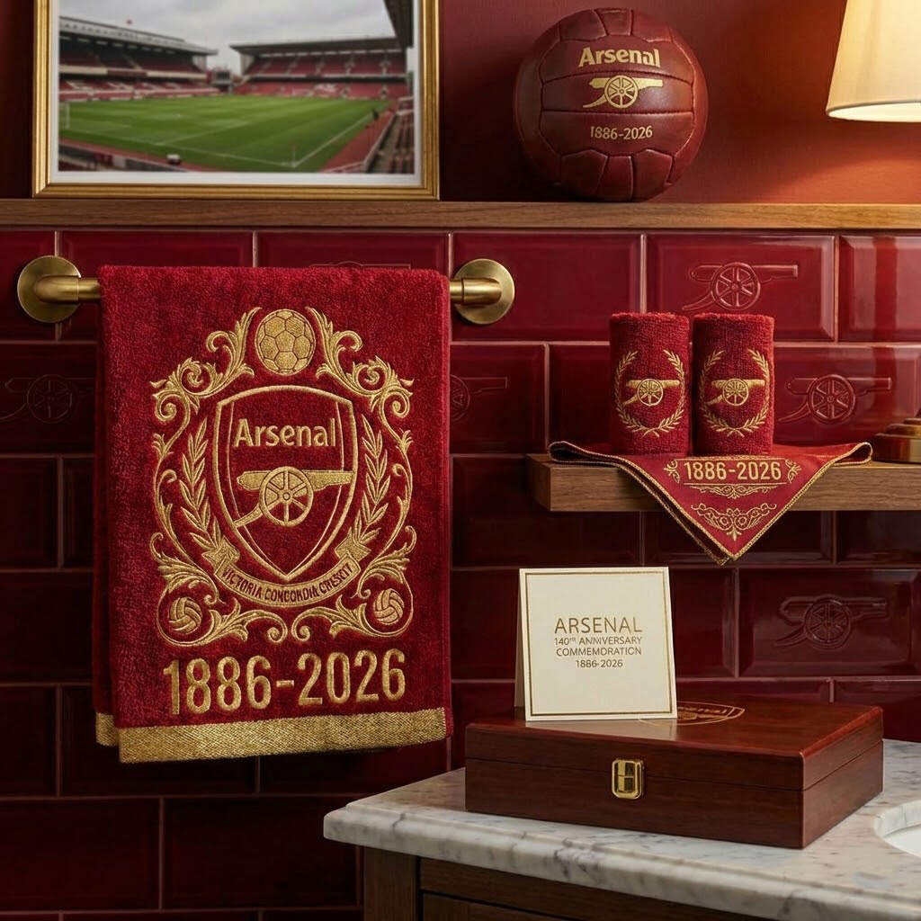 🔴Arsenal Inspired 140th Anniversary Commemorative Gift Set