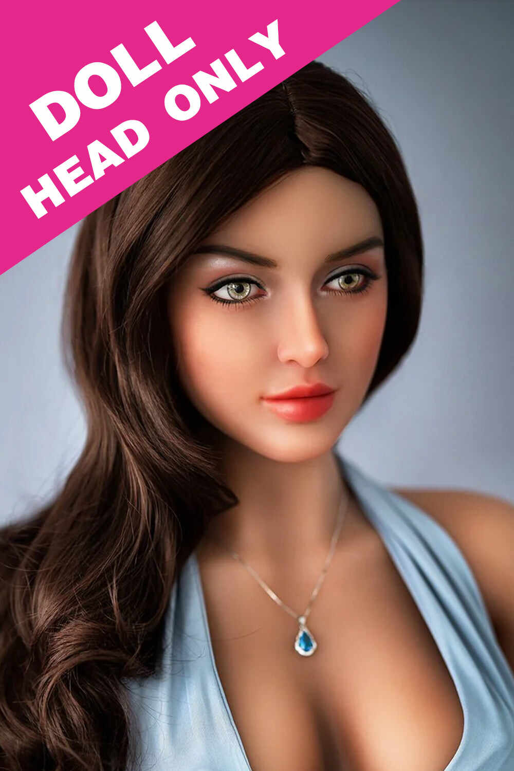 #250 Real-life Latino Sex Doll Head Only