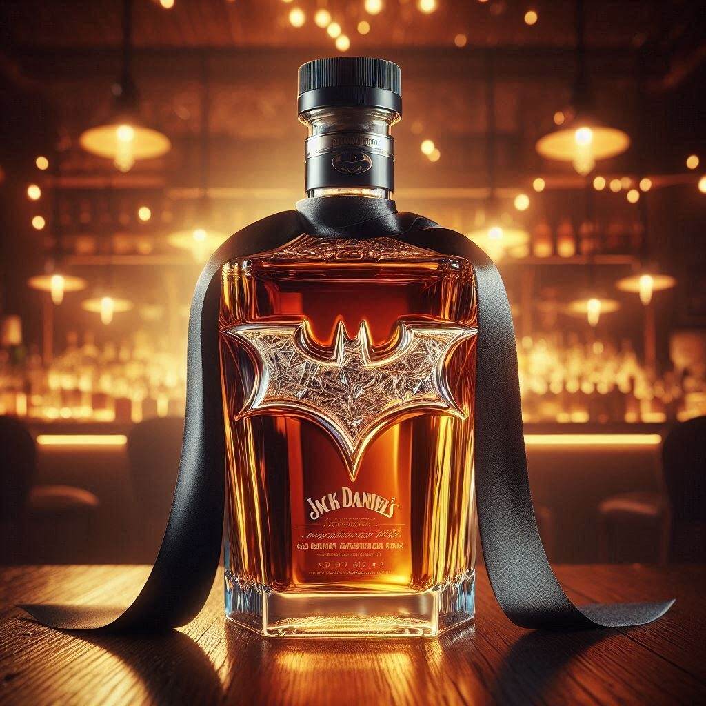 Batman Limited Edition Whiskey Bottle
