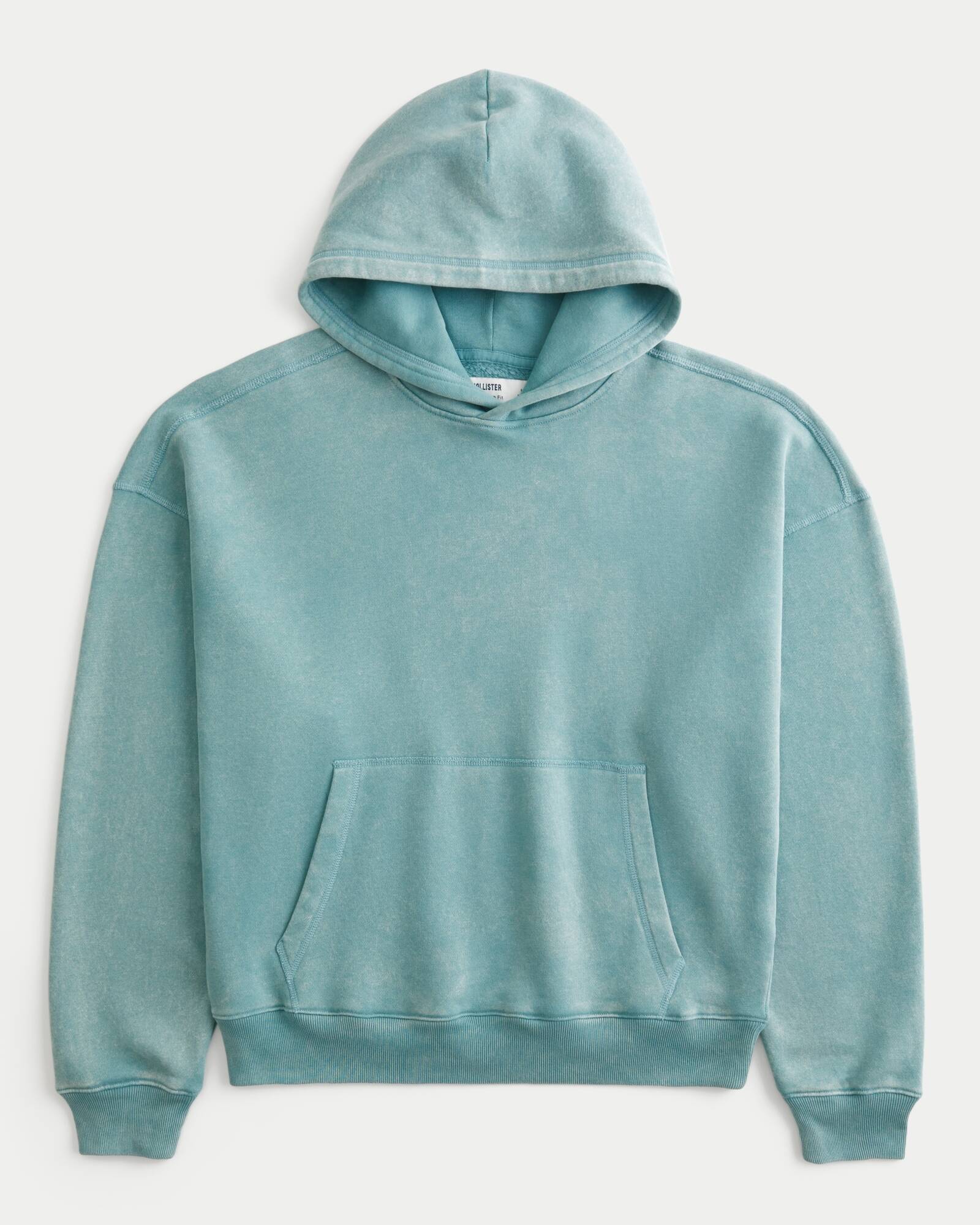 Leopard Print Baggy Cinch Hoodie
