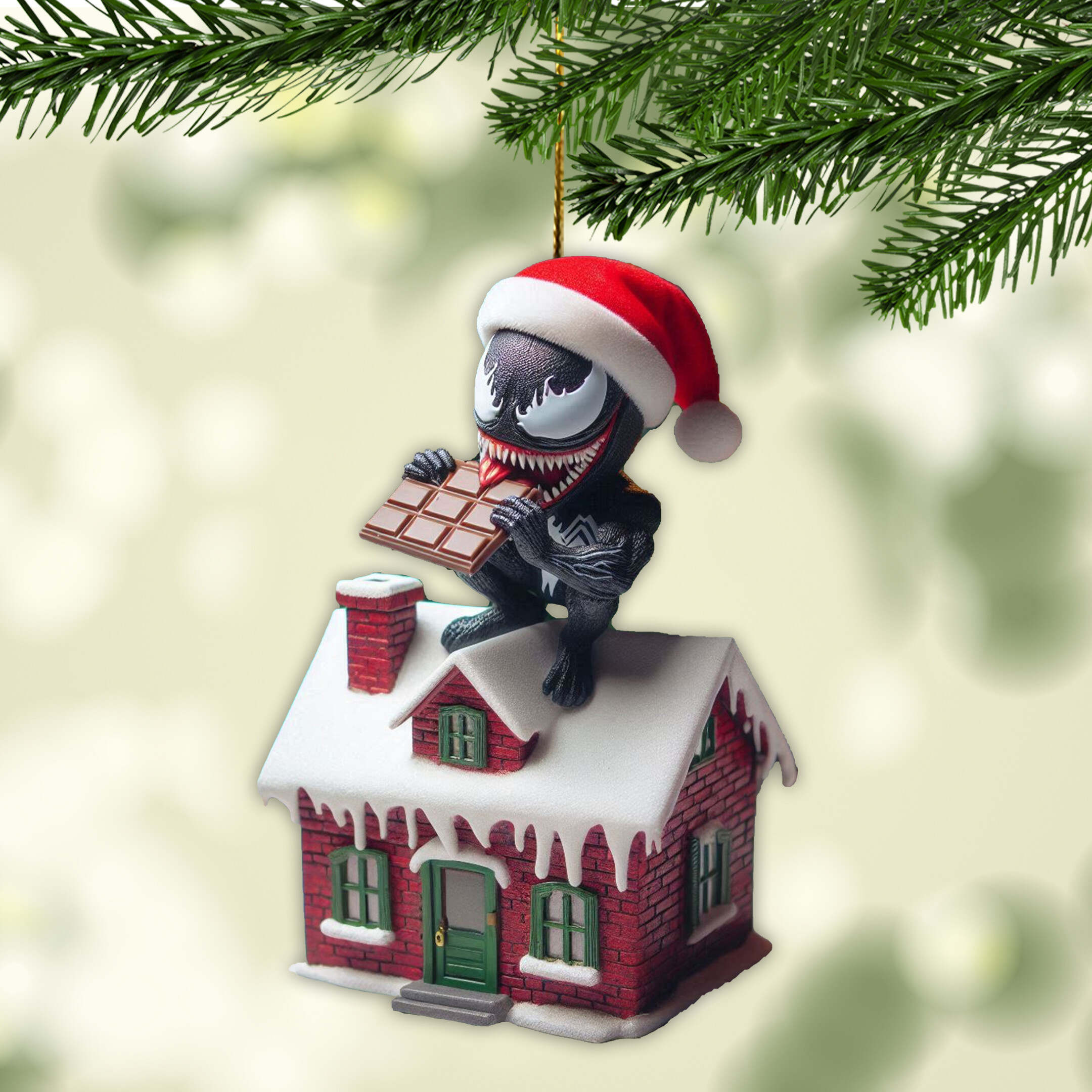 Venom Christmas Ornaments