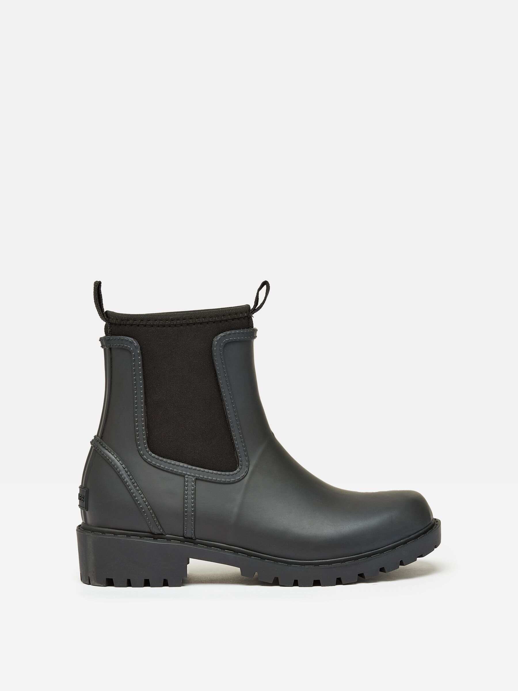 Oakfield Chocolate Brown Short Neoprene-Lined Ankle Wellies