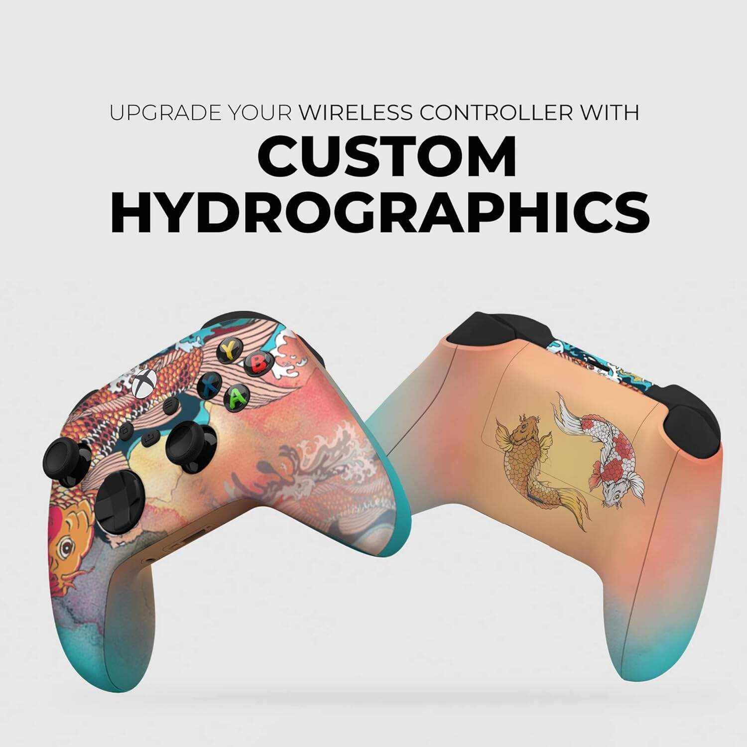 DreamController Original X-box Wireless Controller Special Edition Customized Compatible with X-box One S/X-box Series X/S & Windows 10 Made with Advanced HydroDip Print Technology(Not Just a Skin)