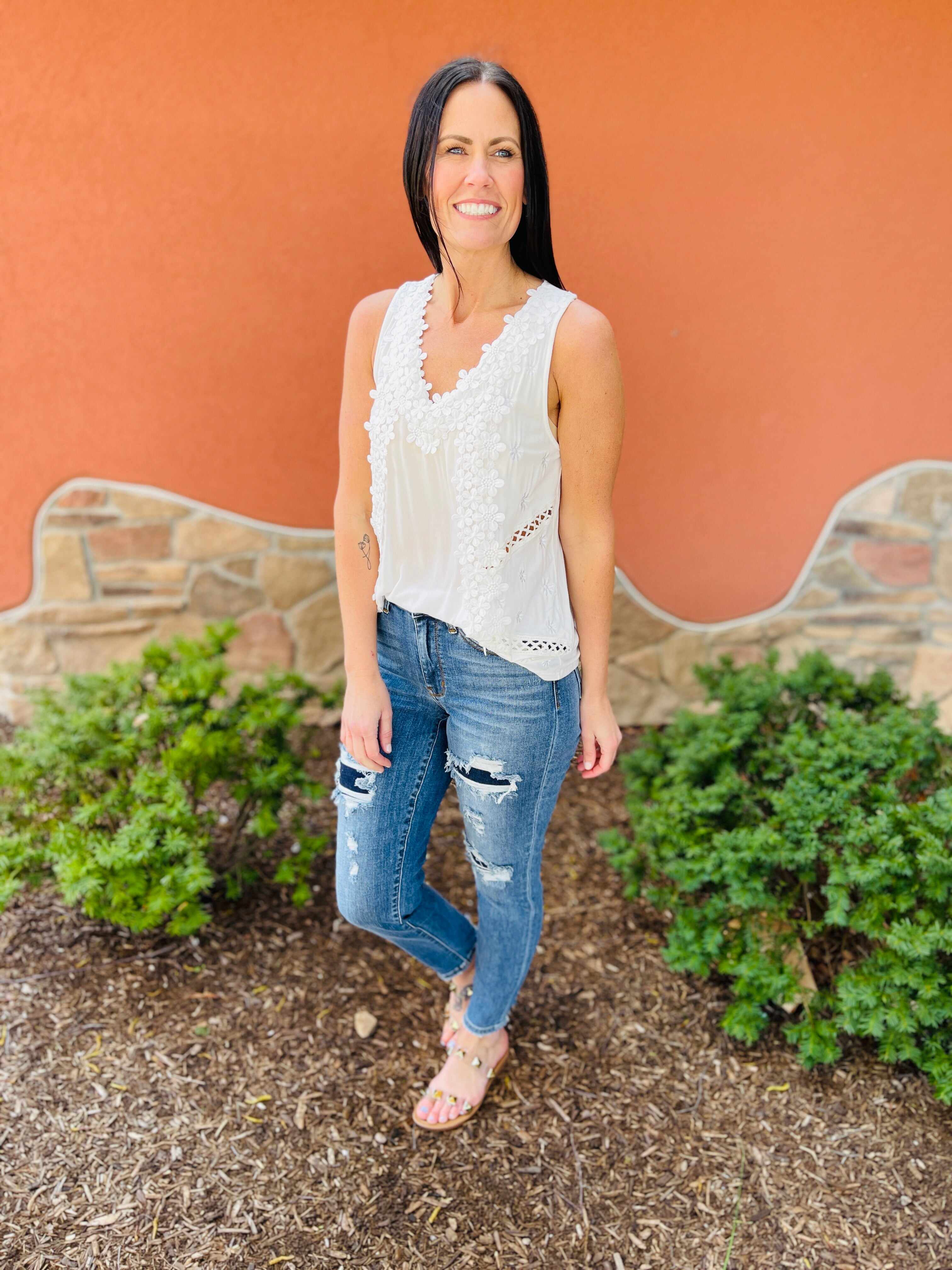 REG/CURVY Best In The Patch Midrise Relaxed Fit Jeans