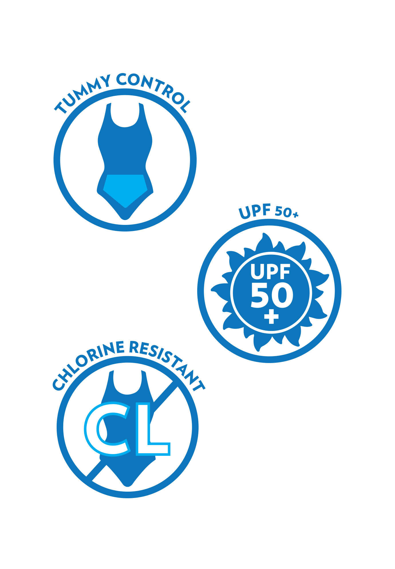 High-Waist Swim Bike Short