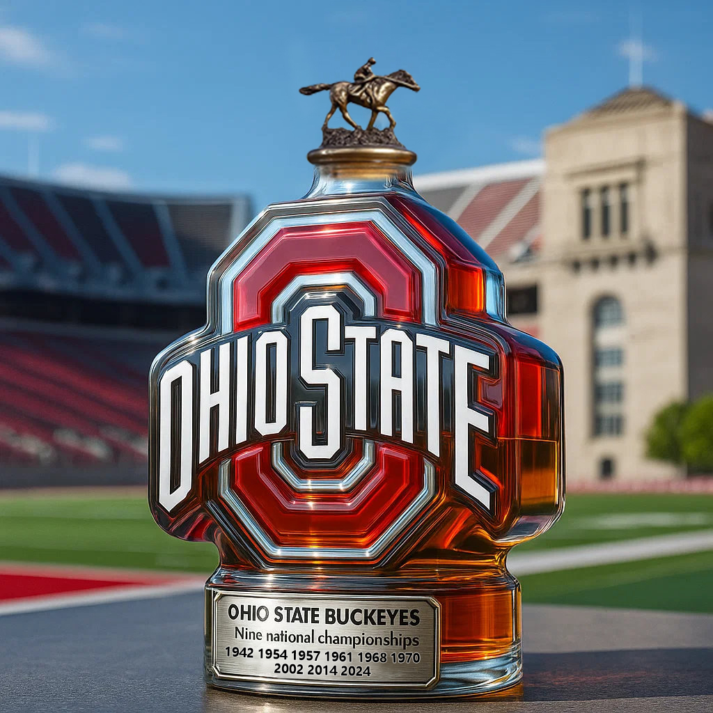 Ohio State Buckeyes Whiskey bottle