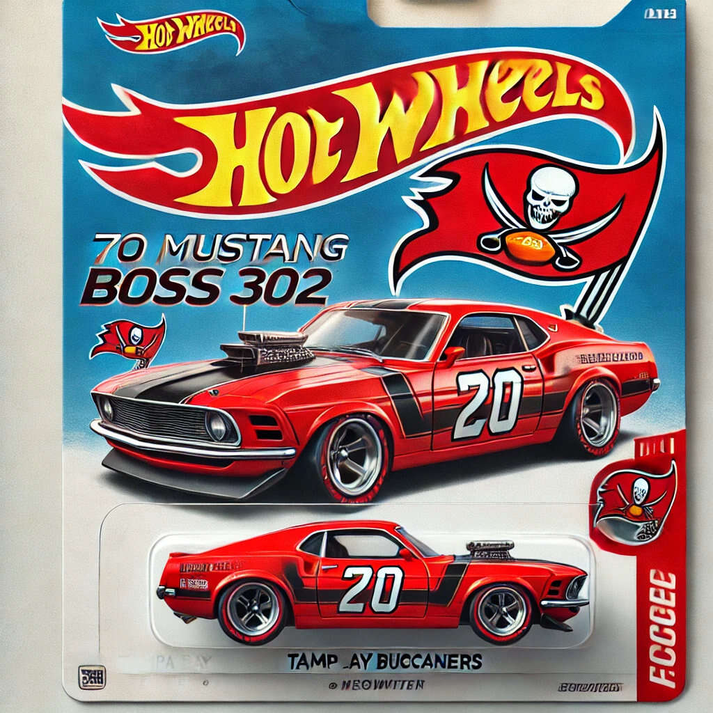 Hot Wheels NFL Team '70 Mustang