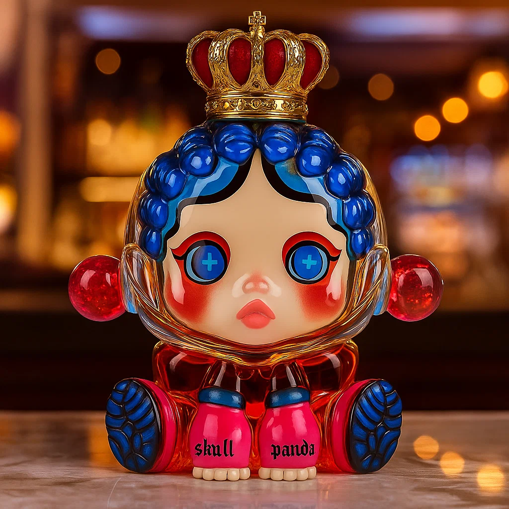 Skullpanda Whiskey Bottle